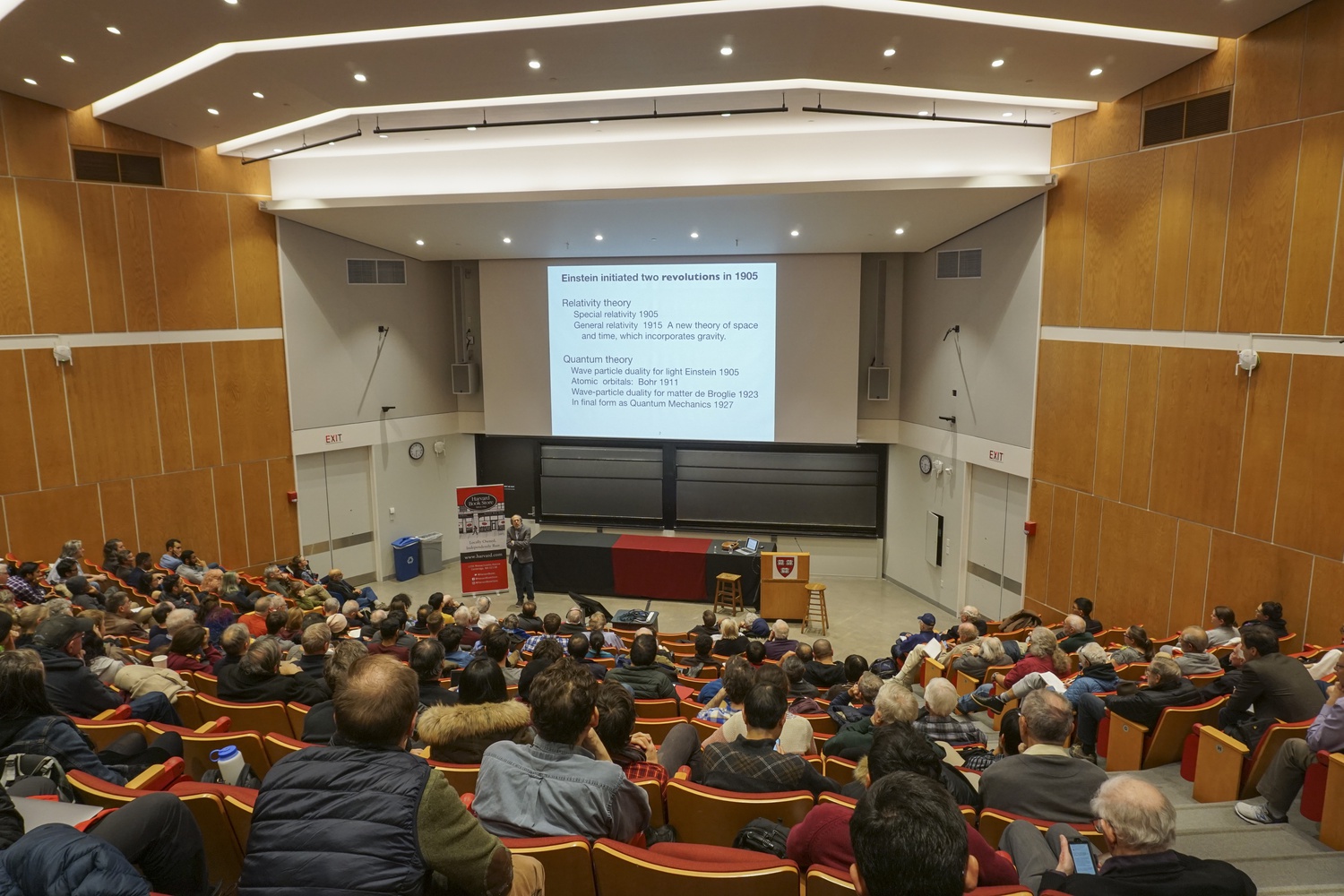 Lee Smolin, author of the recently released book “Einstein’s Unfinished Revolution”, gives a talk on Wednesday evening in the Science Center. His book discusses Einstein’s quantum mechanics and its limitations on our understanding of the world.