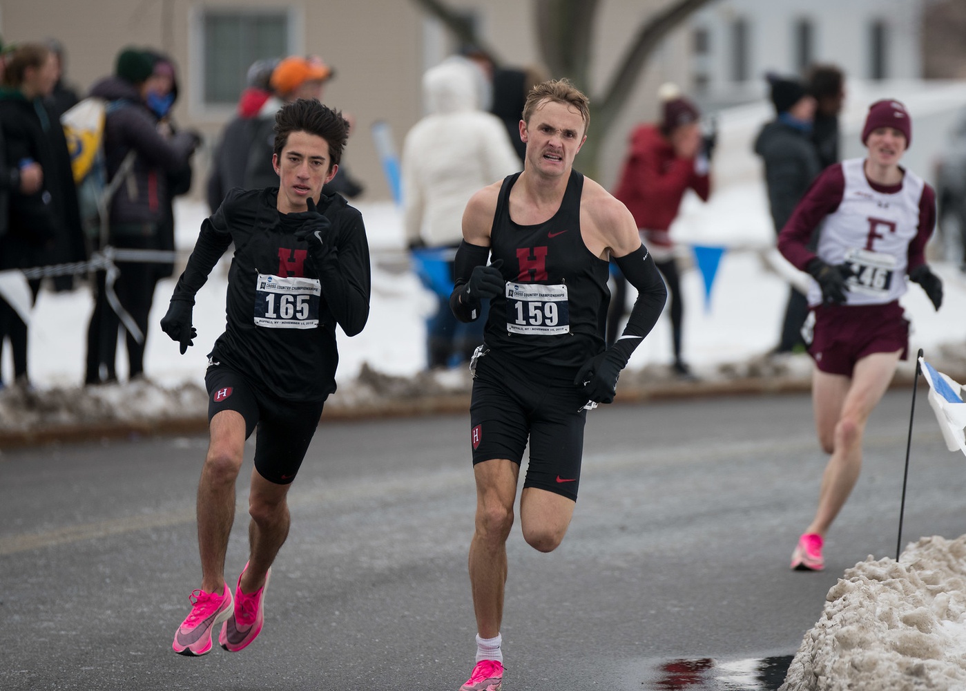 The Crimson men also finished the highest among Ivy League competitors.