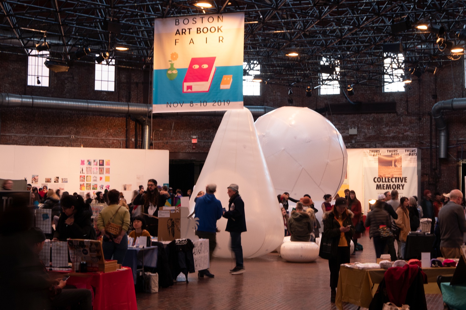 The third annual Boston Arts Book Fair celebrated books, art, and the ways in which creators merge the two.