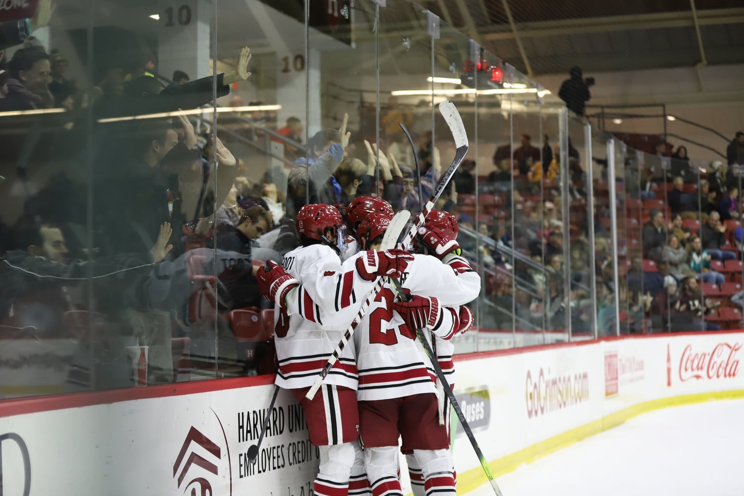Harvard's sixth straight win makes it the ECAC leader, and one of two unbeaten teams in the country.