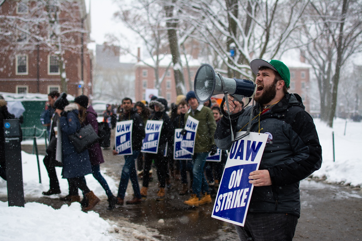 Harvard's graduate student union went on Strike Tuesday at midnight. The highly anticipated strike comes after over a year of negotiations, during which the two parties failed to come to agreements on key provisions related to healthcare, compensation, and sexual harassment and discrimination grievance procedures.