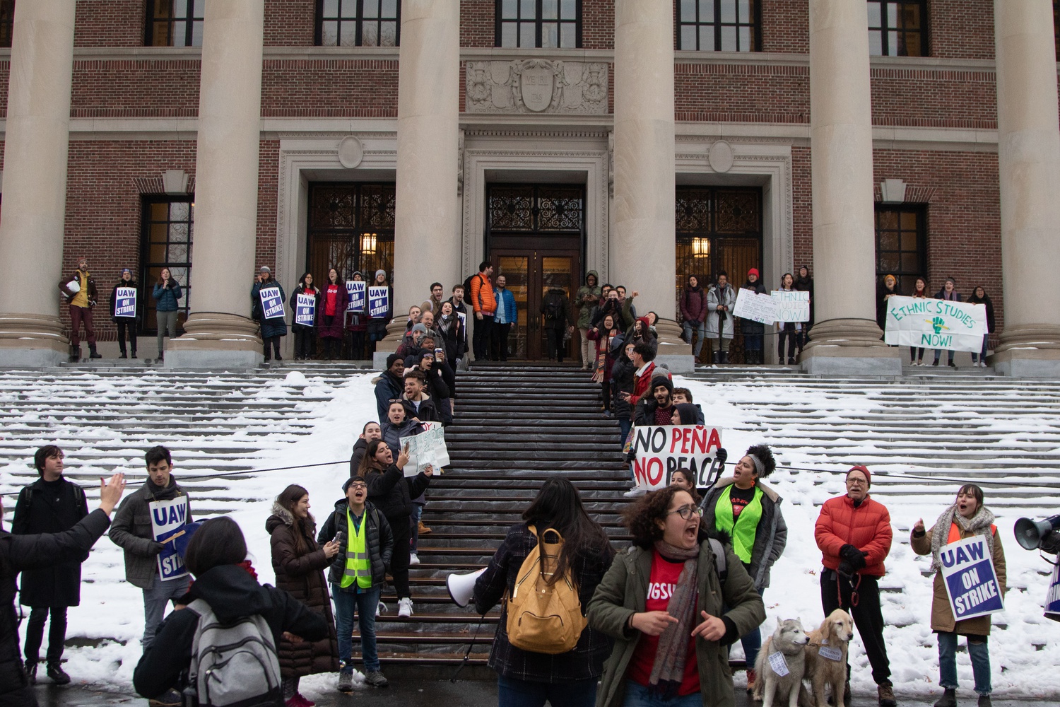 Last week, students protested in front of Widener Library calling on Harvard to increase the number of Ethnic Studies faculty and to formalize the academic program.