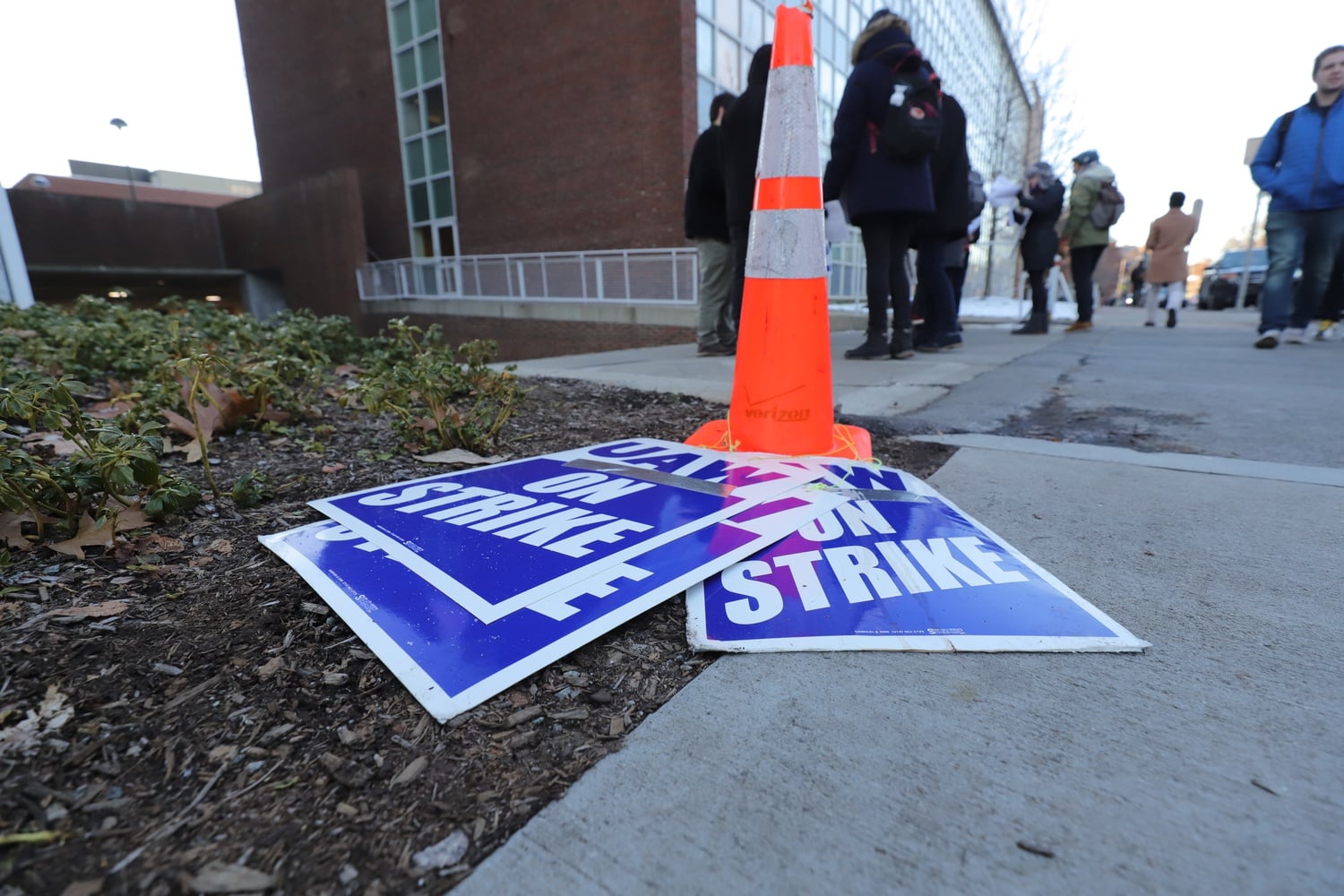 Harvard's graduate student union led a strike last December.