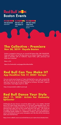 Cover image for Red Bull Boston Events