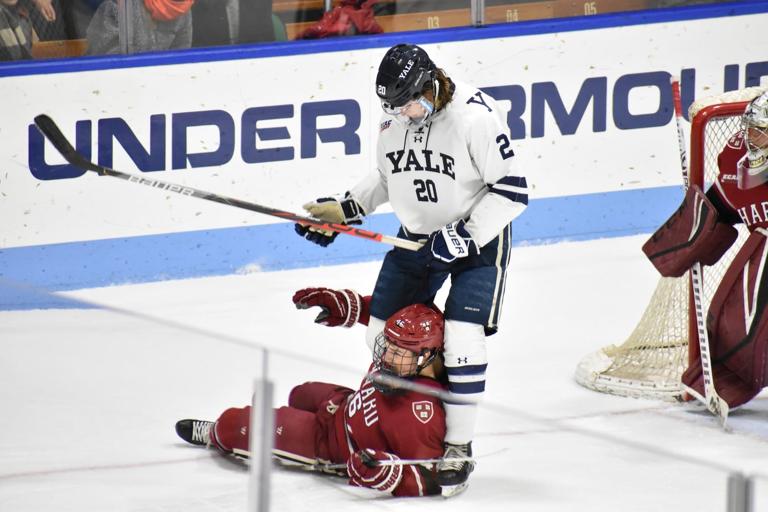 Meetings between the Crimson and the Bulldogs often possess a chippy element, adding to the entertainment factor that the Madison Square Garden audience eagerly anticipates.