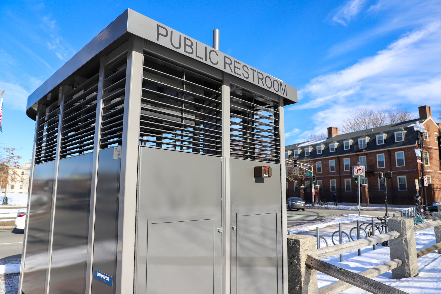 The Harvard Square public toilet was the first of its kind in Cambridge, free to the public and accessible 24 hours a day.
