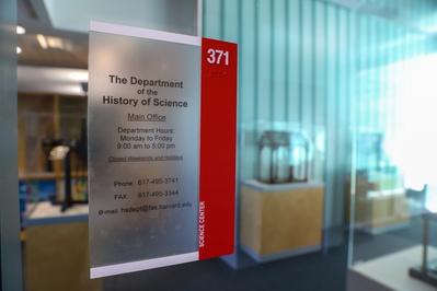 Cover image for History of Science Department