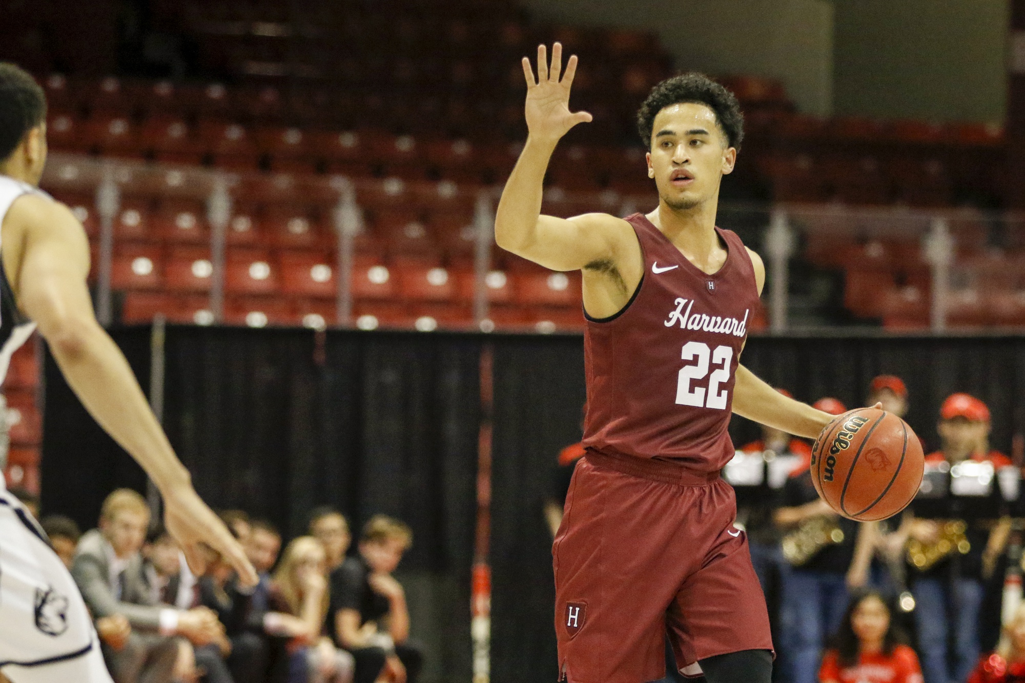 Senior guard Christian Juzang has re-assumed starting point guard duties in the absence of classmate Bryce Aiken, who suffered an ankle injury in late December.