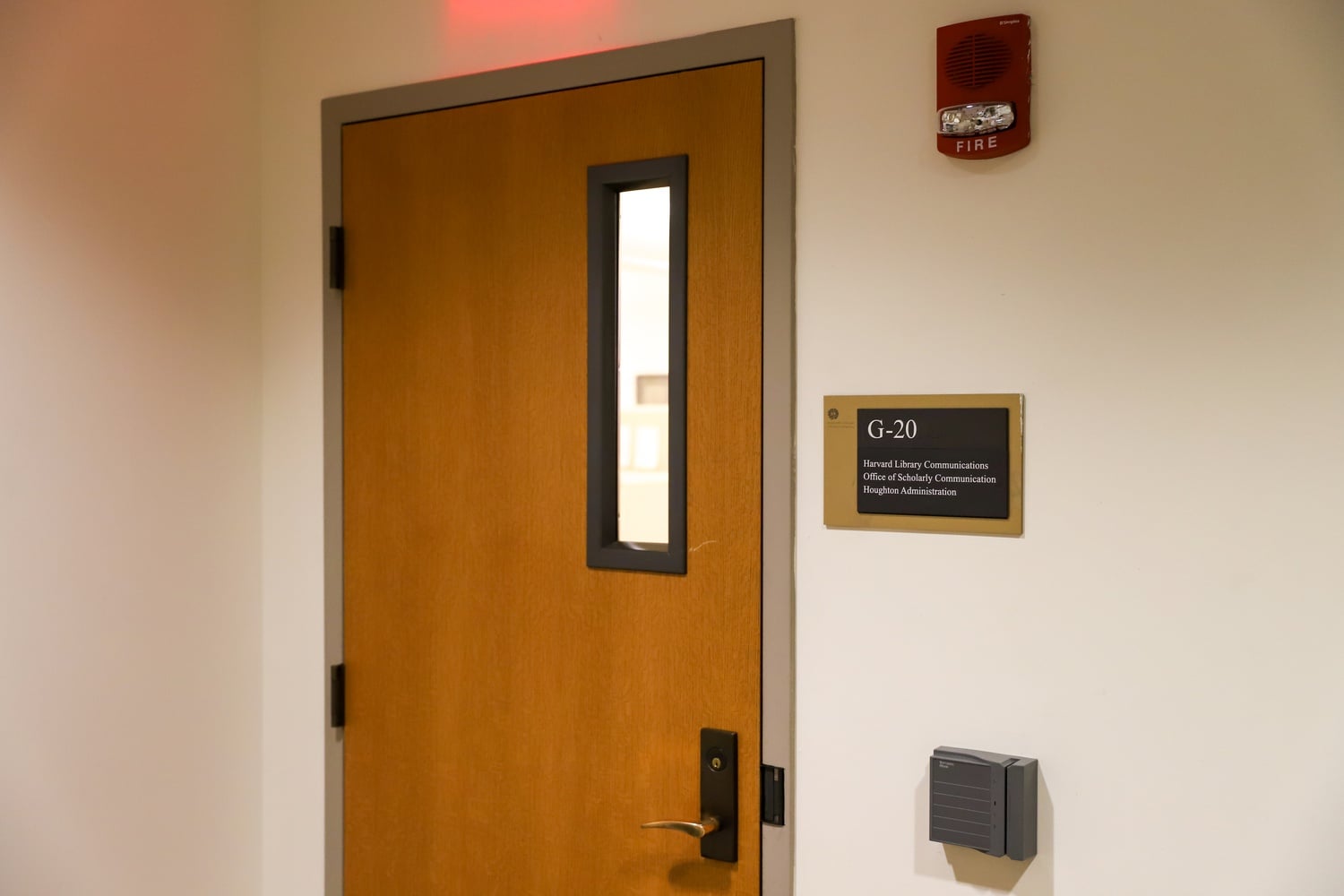The digitization lab is located in Room G20 on the basement floor of Widener Library.