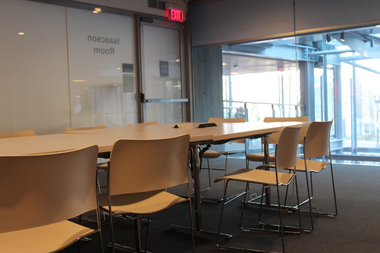 The Isaacson Room in Smith Campus Center, where the Undergraduate Council meets during a typical semester.