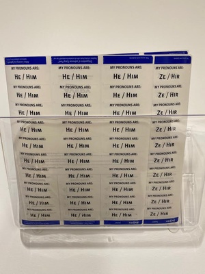 Cover image for Gender Pronoun Stickers