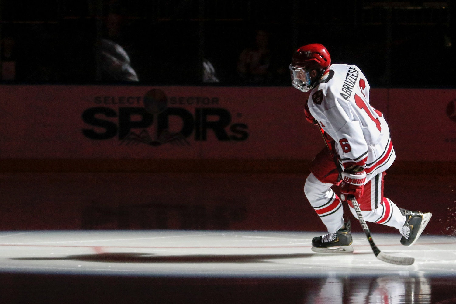 Rookie winger Nick Abruzzese has quickly become one of the NCAA's most lethal freshman. His 30 points tie him for the lead among all first-years in Division I.