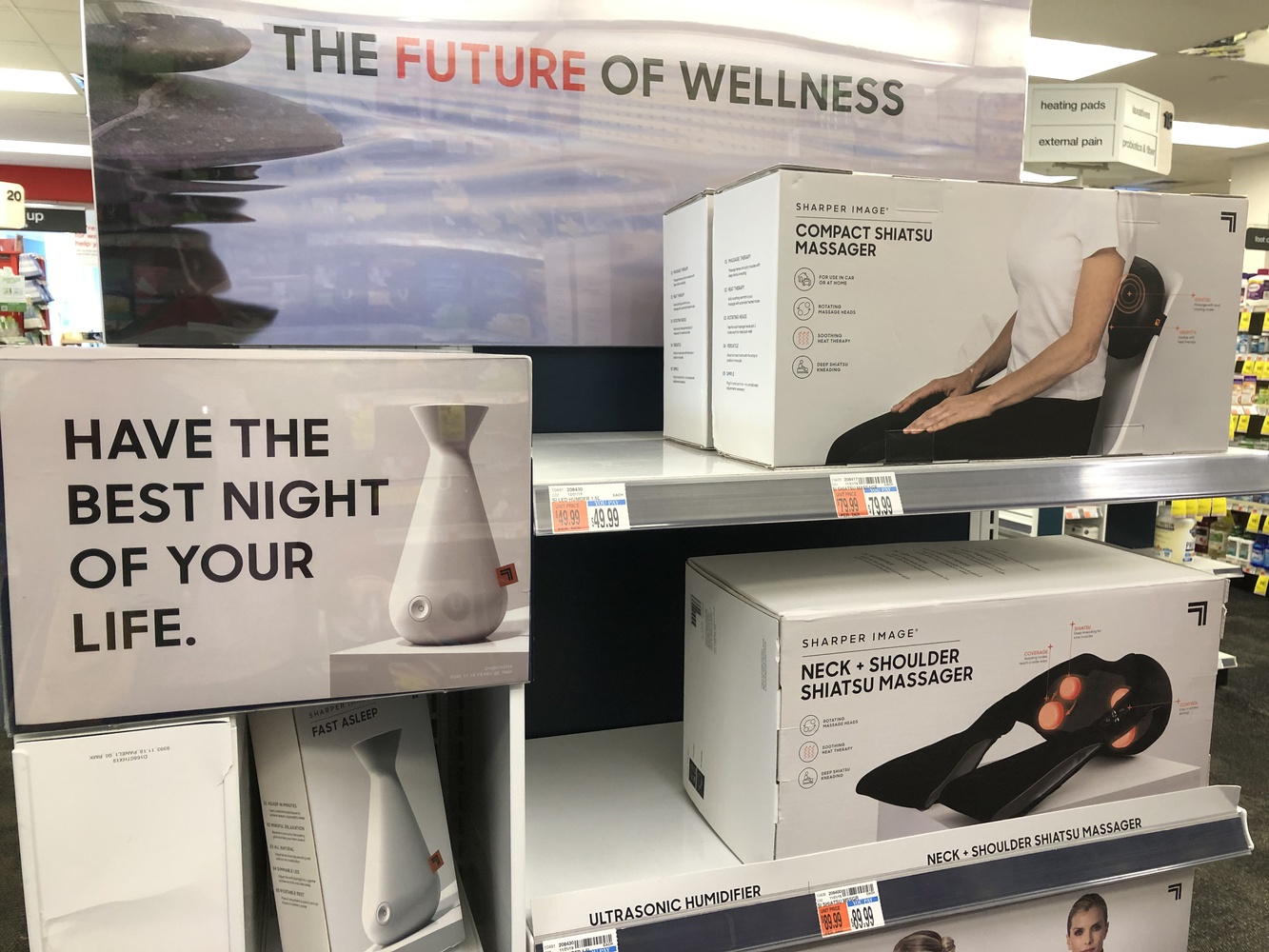 Massagers at CVS