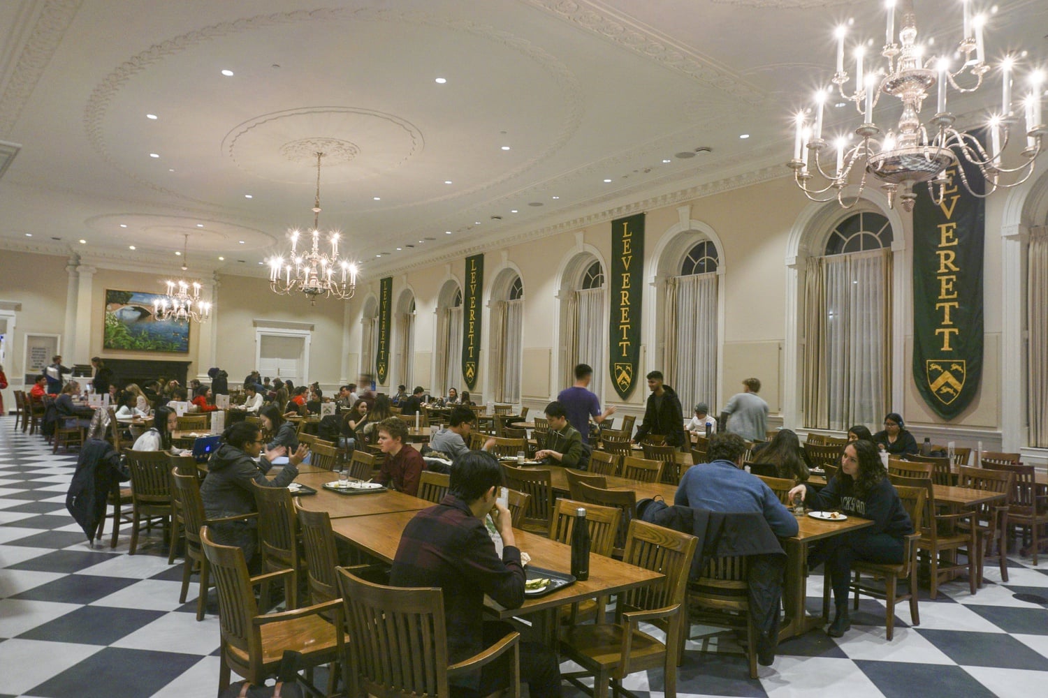 Leverett House has recently decided to close the dining hall from 2 a.m to 6 a.m. to support the dining hall staff.