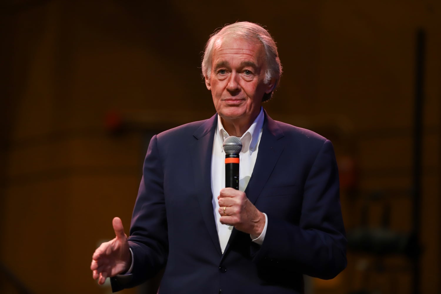 United States Senator Edward J. Markey (D-Mass.) participated in a youth voter town hall hosted by the Boston Intercollegiate Government.