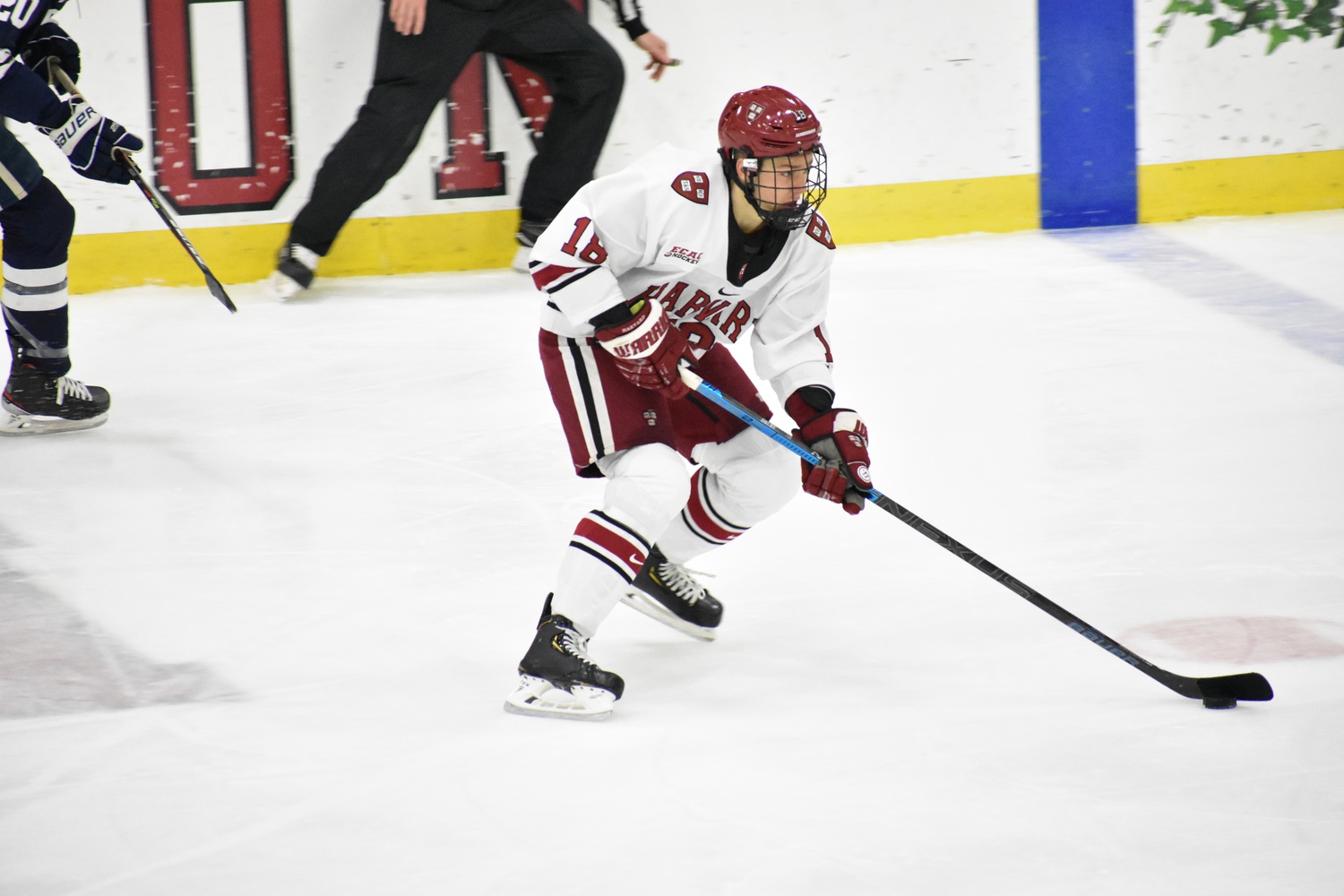 Abruzzese's two goals and two assists mark the first four-point effort of the rookie's collegiate career.