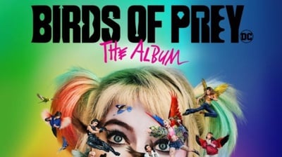 Cover image for The album cover for "Birds of Prey: The Album"