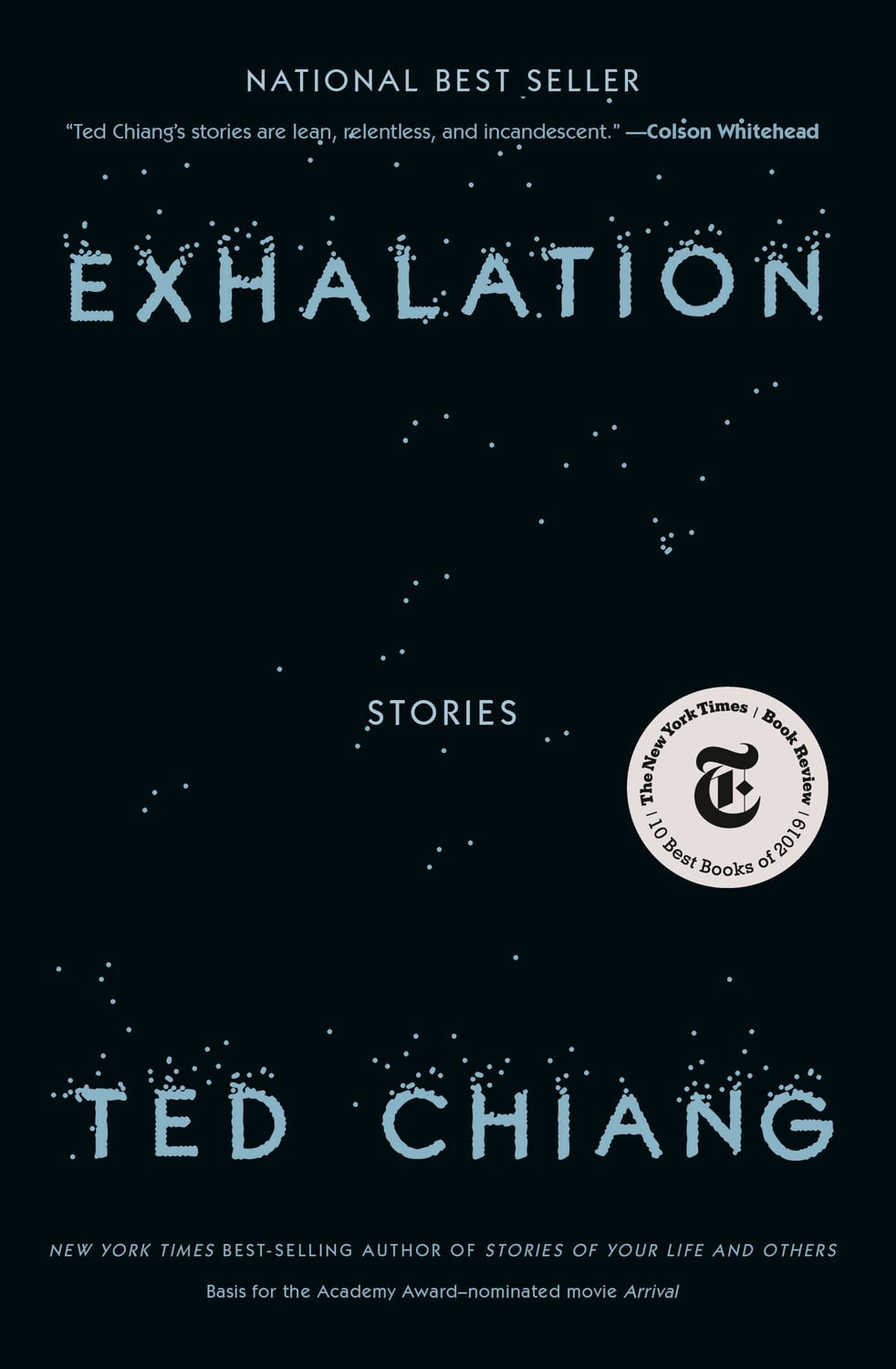 Cover art of “Exhalation: Stories.”