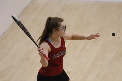 Cover image for SIX-PEAT: Women's Squash Wins Sixth Consecutive National Championship