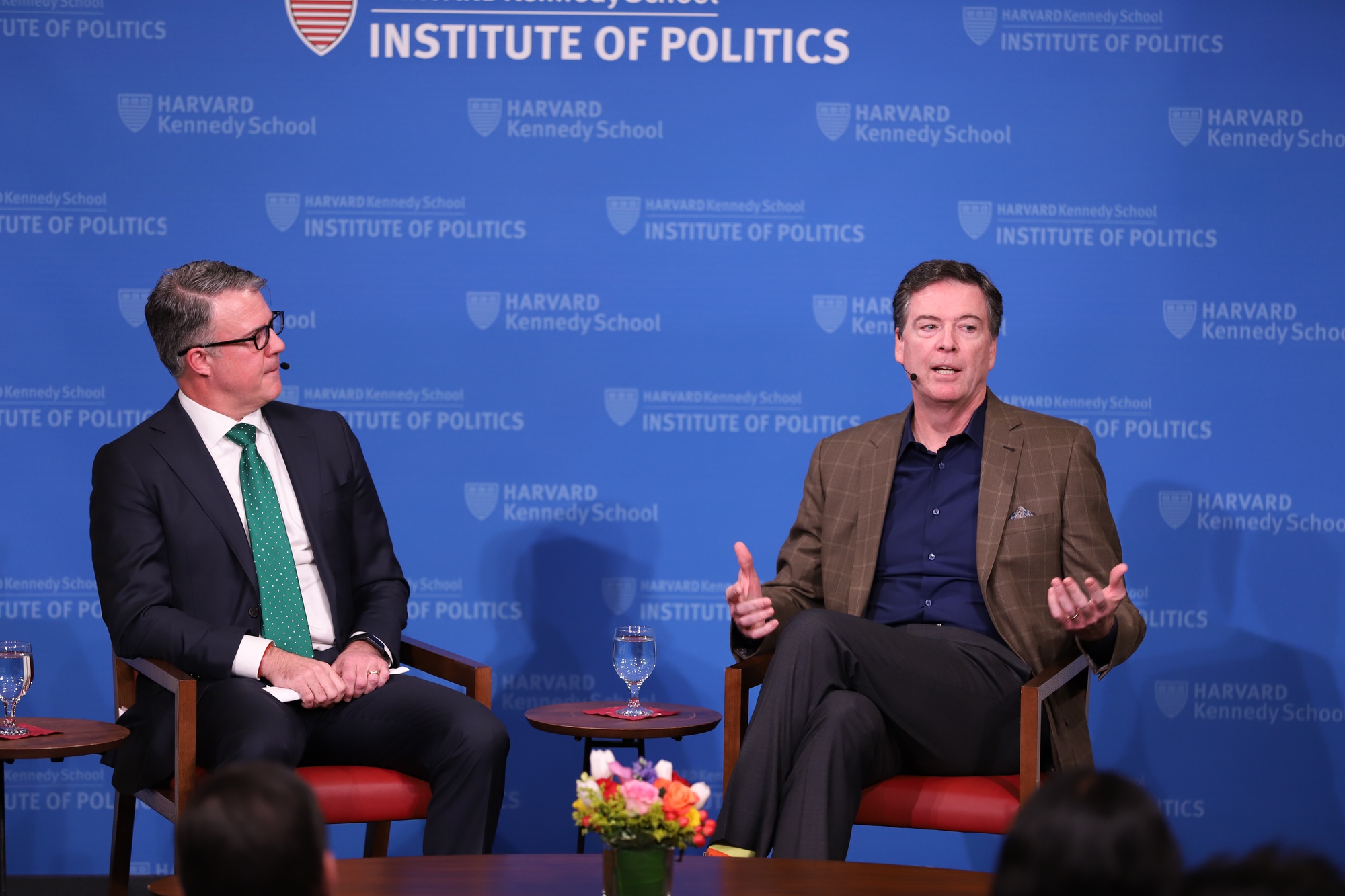 Comey Defends Record as FBI Director at Harvard Institute of Politics ...