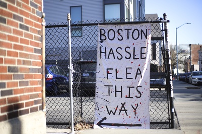 Cover image for Hassle Flea market