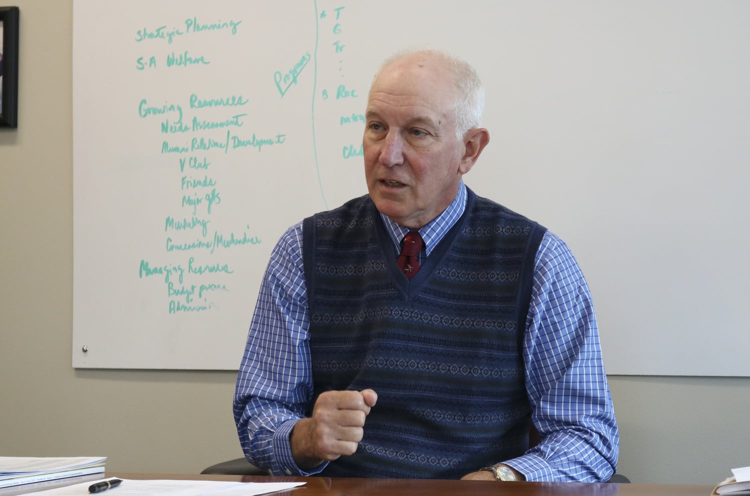 Harvard Athletics Director Robert L. Scalise speaks about academic resources for student athletes.