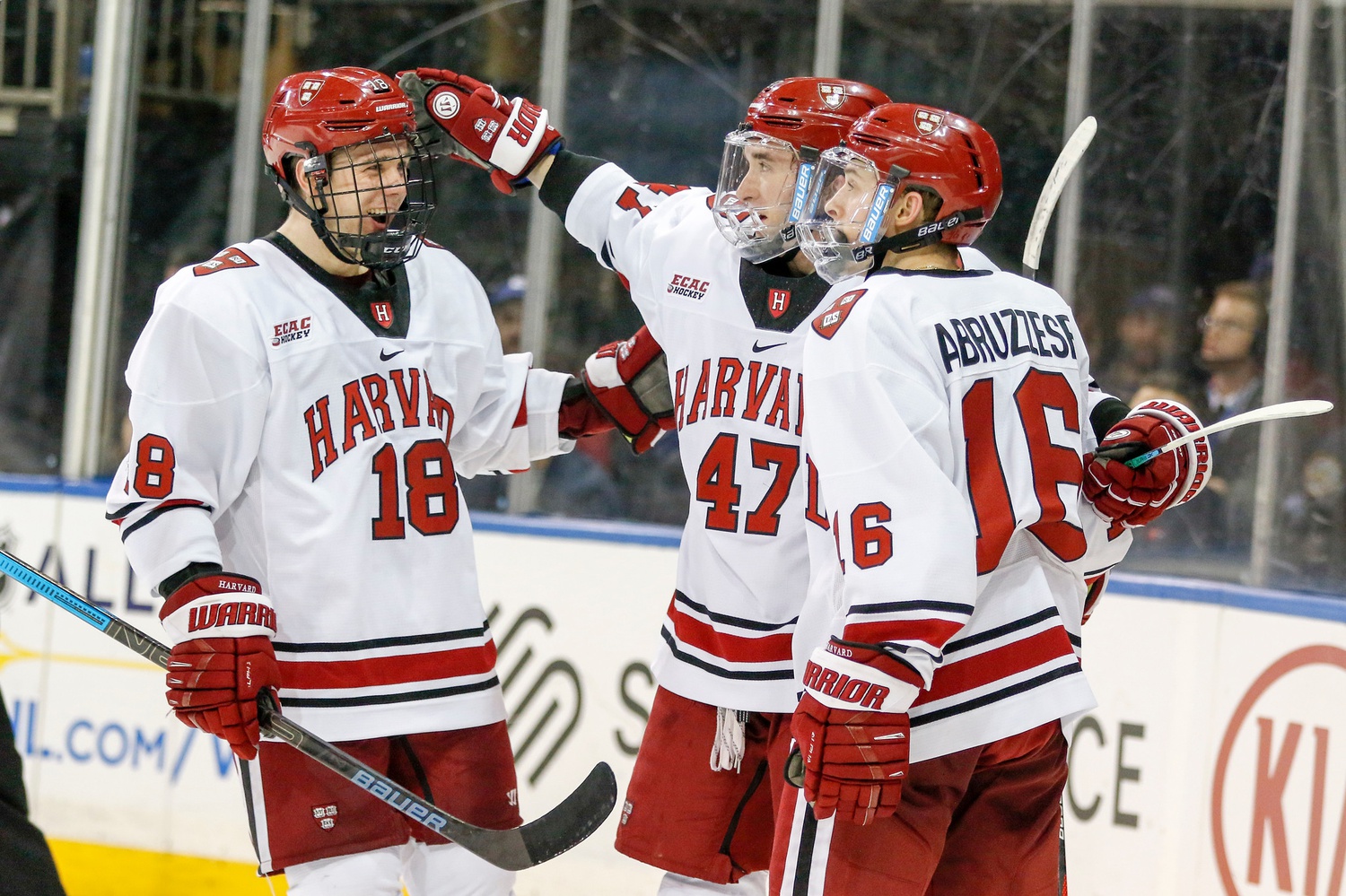 In the Crimson's prior matchups with Union and RPI this season, its top line has combined for 18 points.