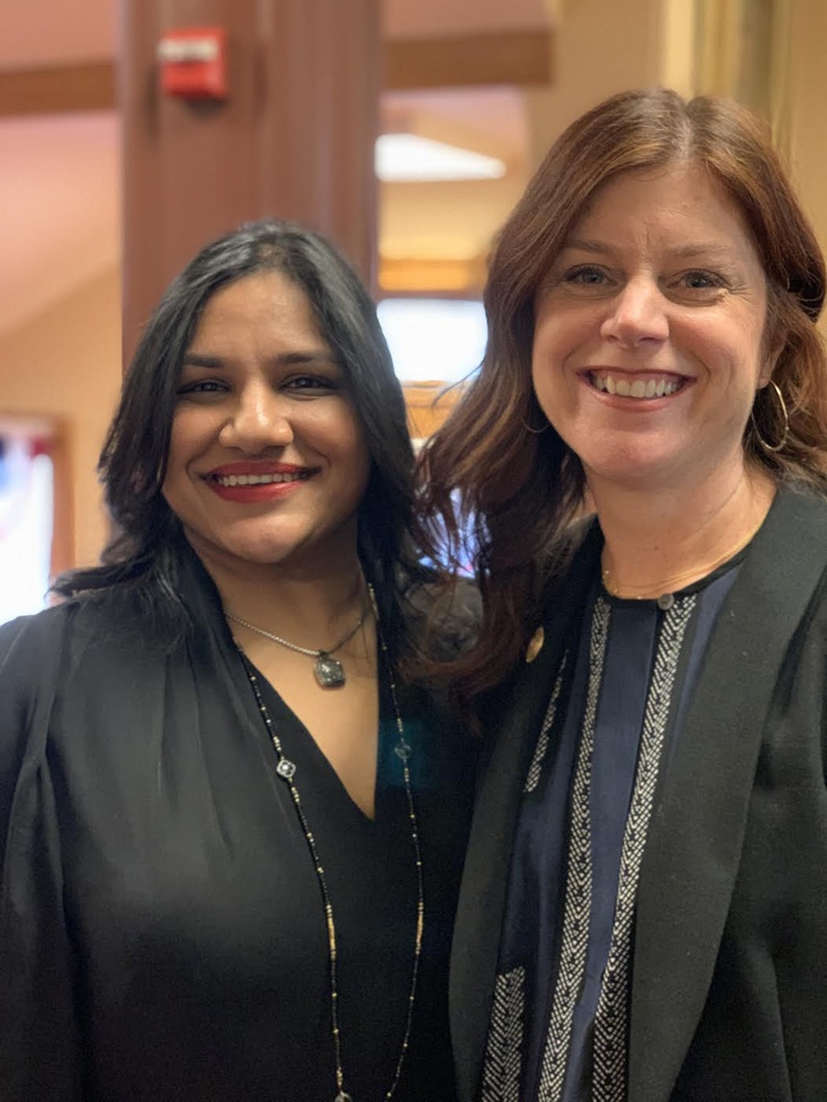 Cambridge Mayor Sumbul Siddiqui and Vice Mayor Alanna M. Mallon recently took office.