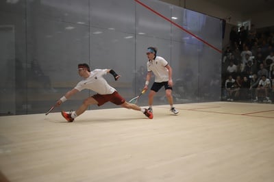 Cover image for Men's Squash Wins Second Straight Championship