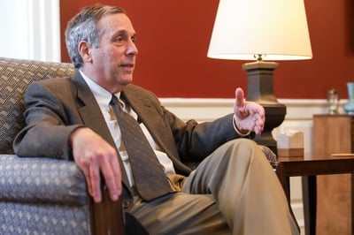 Cover image for Bacow Puts Forth ‘Practices and Principles’ for Appointments of Harvard Officials