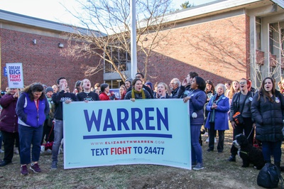 Cover image for Elizabeth Warren Rally