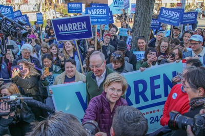 Cover image for Elizabeth Warren and Supporters
