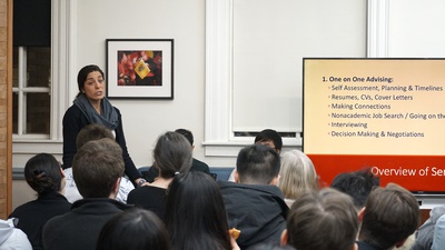 Cover image for GSAS Student Council Discusses Advising, Union, and Scooter Safety