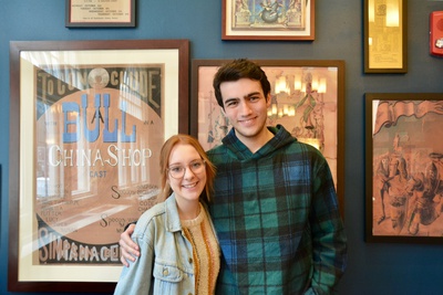 Cover image for Portrait of an Artist: Jessica M. Moore ’21 and Jakob L. Gilbert ’21