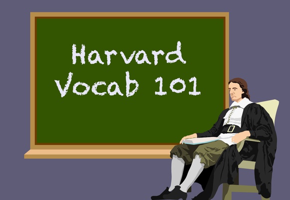 Cover image for 24 Harvard Vocab Words for the Class of '24