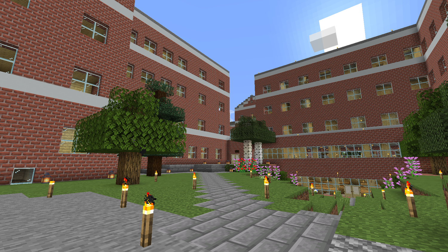 By April 10, when freshmen received their housing assignments via ‘Zoom storming’, the Minecraft version of Pforzheimer House was ready for visitors.