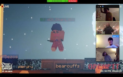 Cover image for Bedroom Dancing in Minecraft