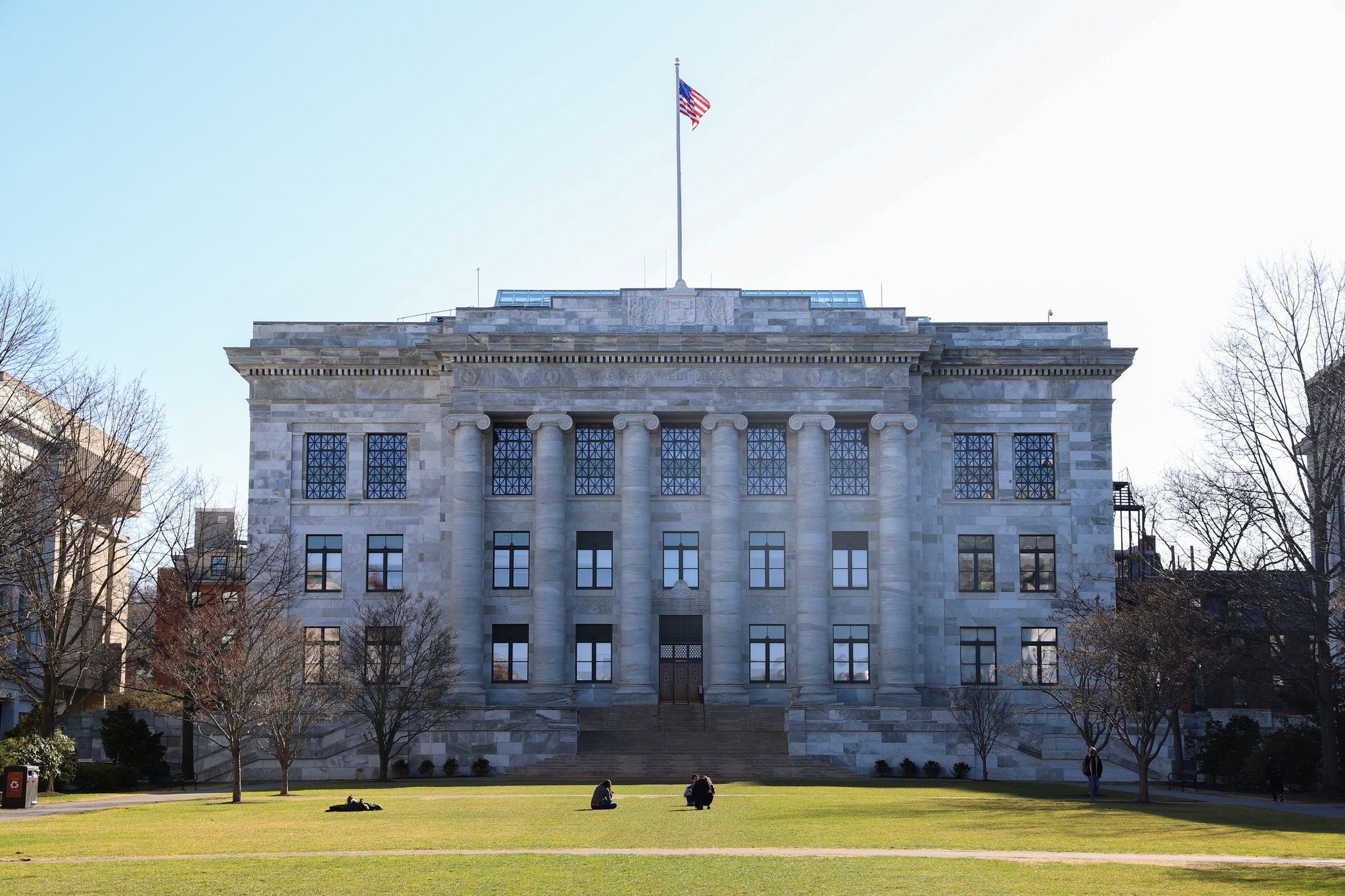 Harvard Medical School is located in Boston.