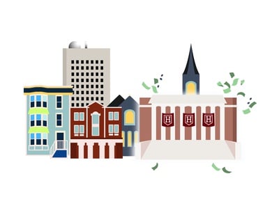 Cover image for During the Coronavirus Pandemic, Town and Gown Cooperate
