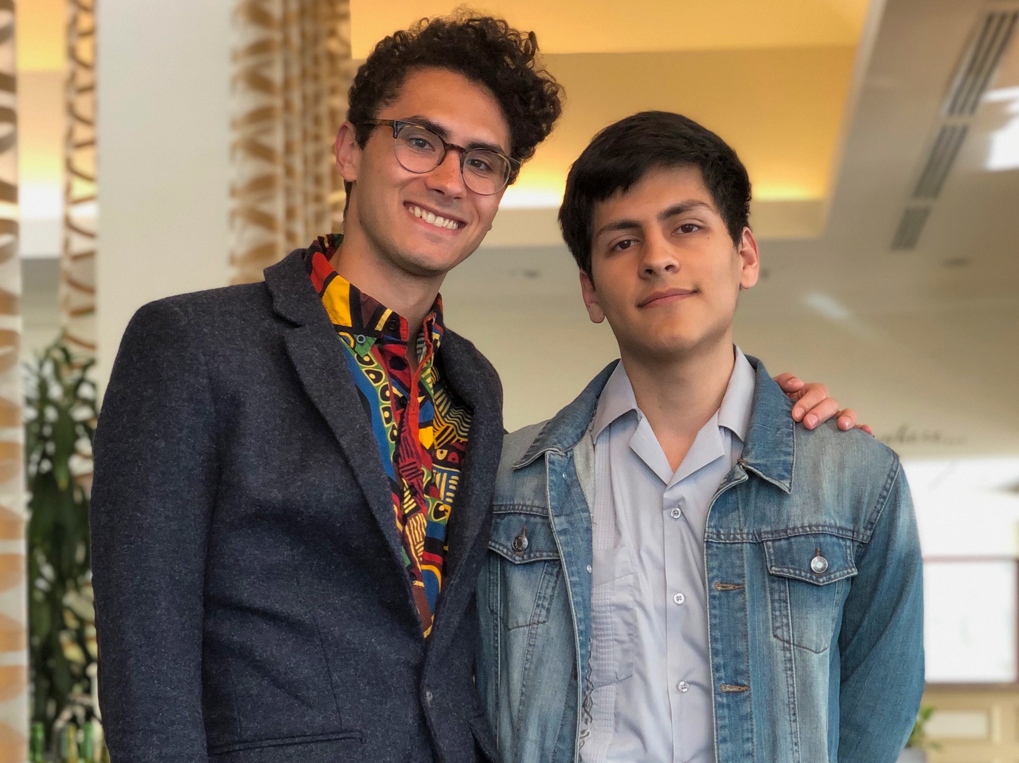 Jordan M. Villegas ’20 and Patric C. W. Verrone ’18