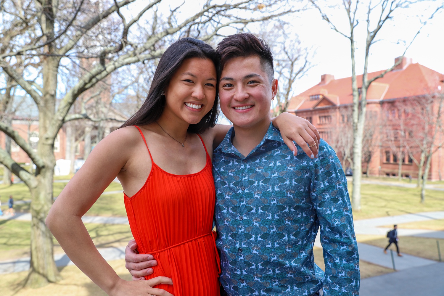Eric J. Cheng '20 and Angelina Ye '20 are the First and Second Class Marshals, respectively.