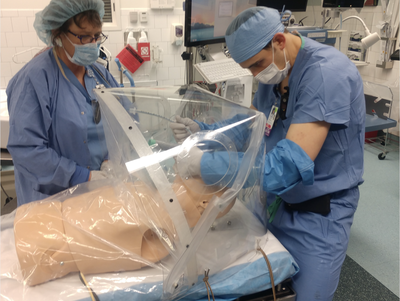 Cover image for Prototype of Patient Isolation Hood