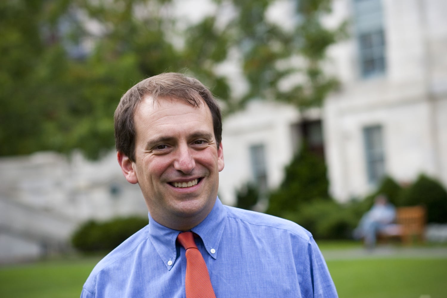Harvard School of Public Health Professor Marc Lipsitch, whose work understanding the spread of disease has made him one of the institution’s most-trusted experts on COVID-19.