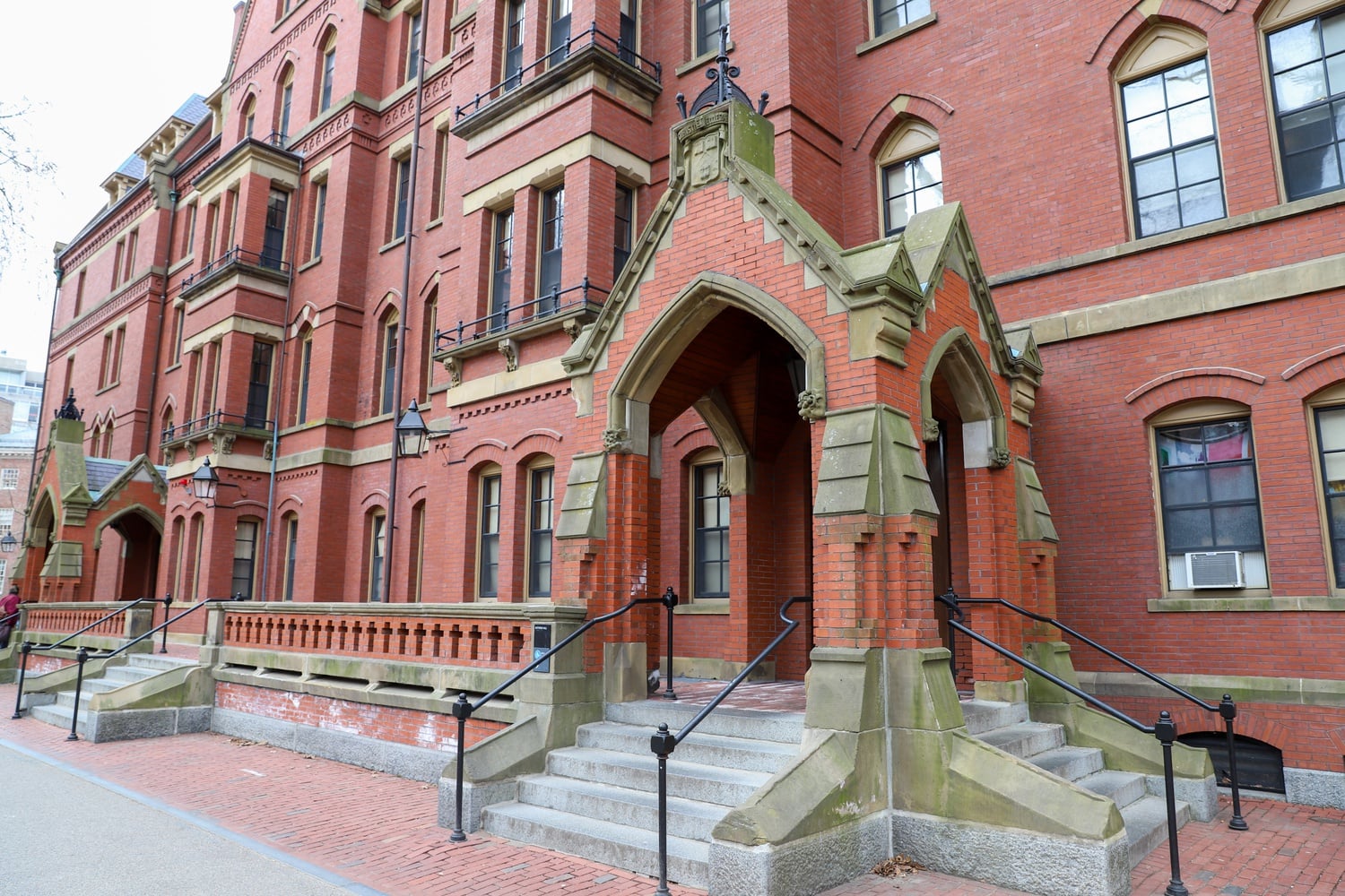 Freshman dorm Matthews Hall is built on the site of the Indian College.