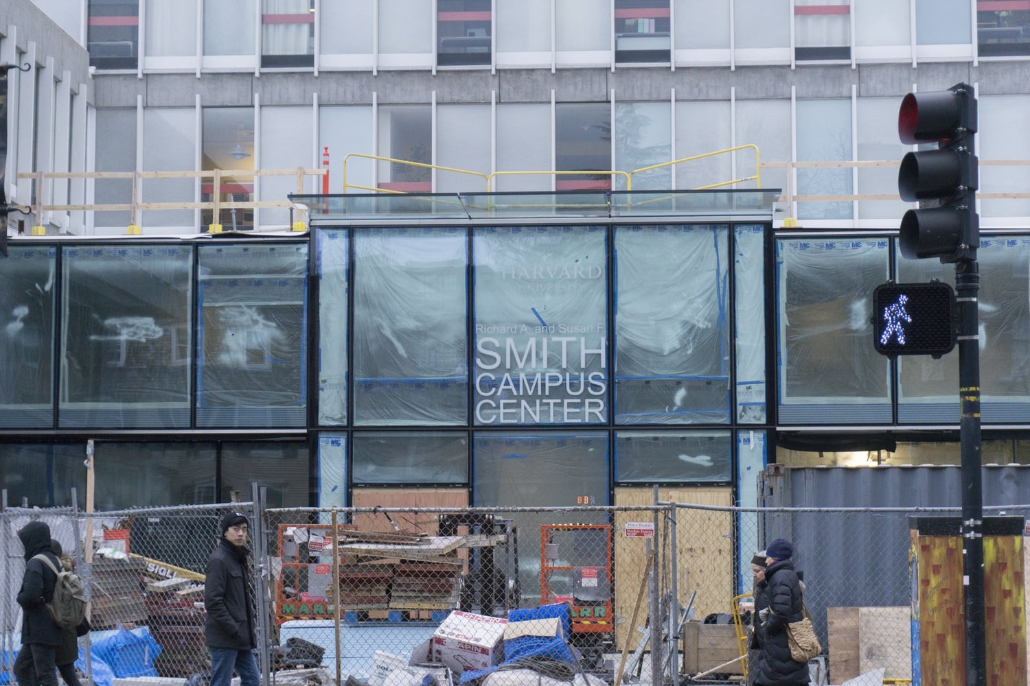Harvard began renovations of the Smith Campus Center in April 2016 after receiving a donation from Richard A. Smith and Susan F. Smith.