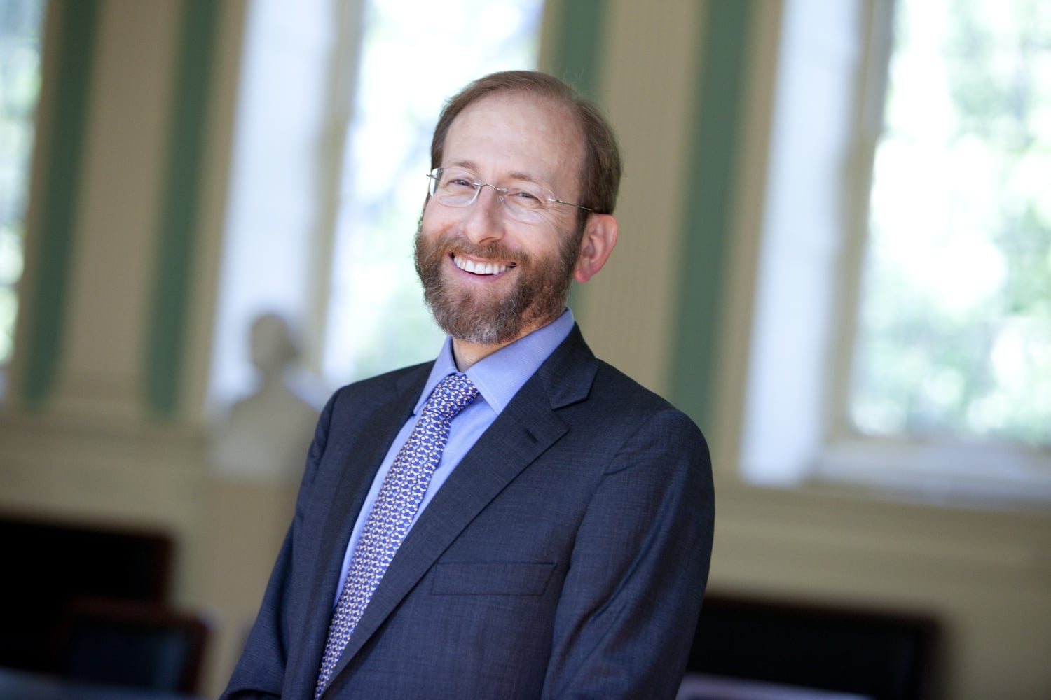 In 2011, Alan M. Garber ‘76 was selected to succeed Steven E. Hyman as University Provost, leaving his position as a Stanford professor of medicine and economics to work in Cambridge.