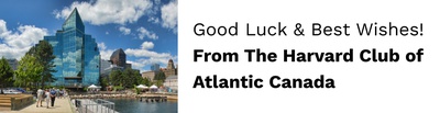 Cover image for Harvard Club of Atlantic Canada's 2020 Congratulations Ad