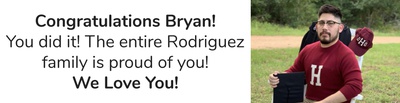 Cover image for Bryan Rodriguez's 2020 Graduation Ad
