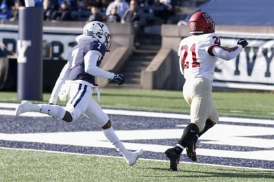 Cover image for Catch Him if You Can: Aidan Borguet vs. Yale, Individual Performance of the Year