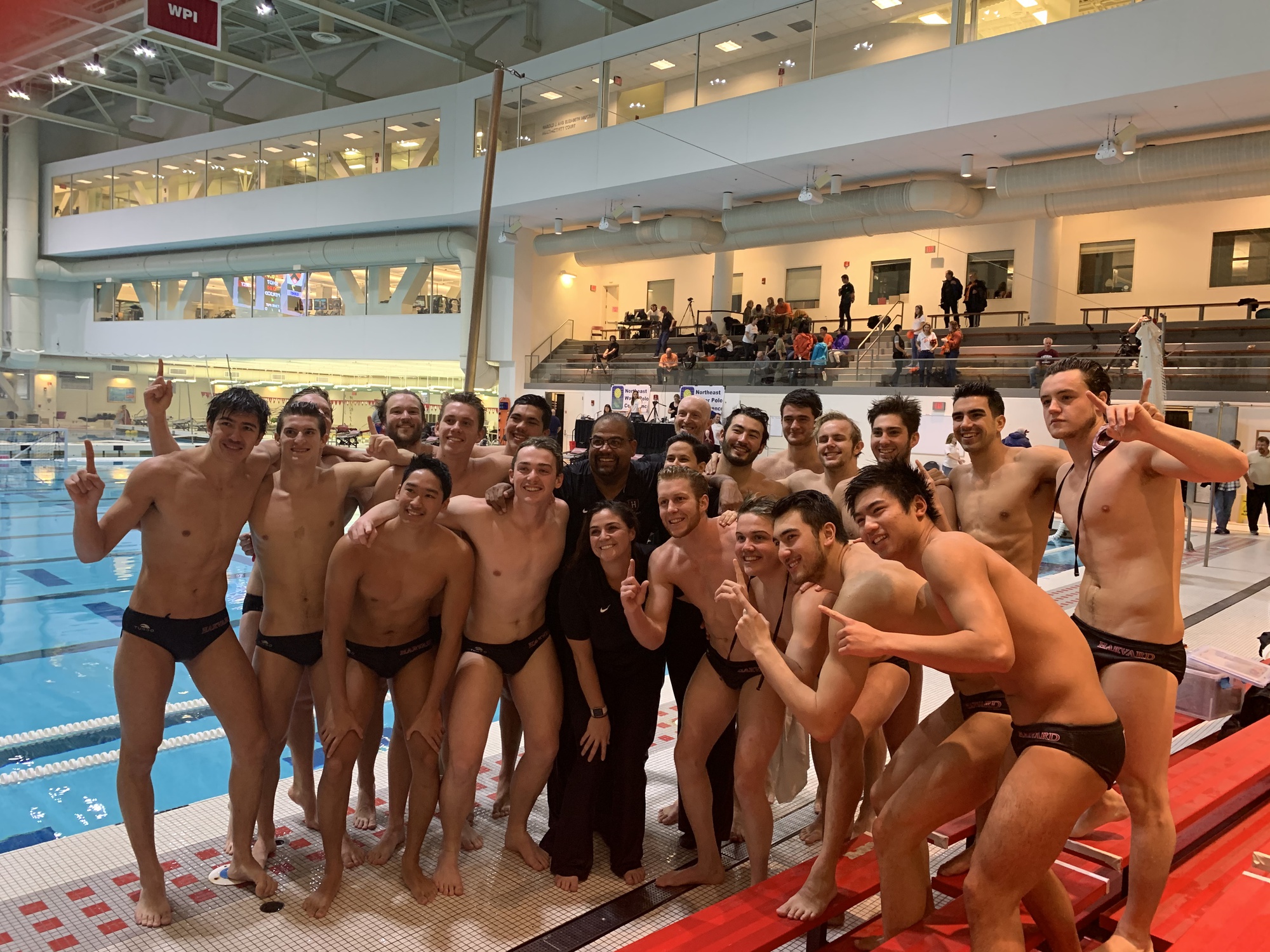 Harvard managed to hold on to its one-goal lead over Princeton in the closing stages of the NWPC Championship. With the 8-7 victory, the team earned the chance for a photo op and an NCAA Tournament berth.